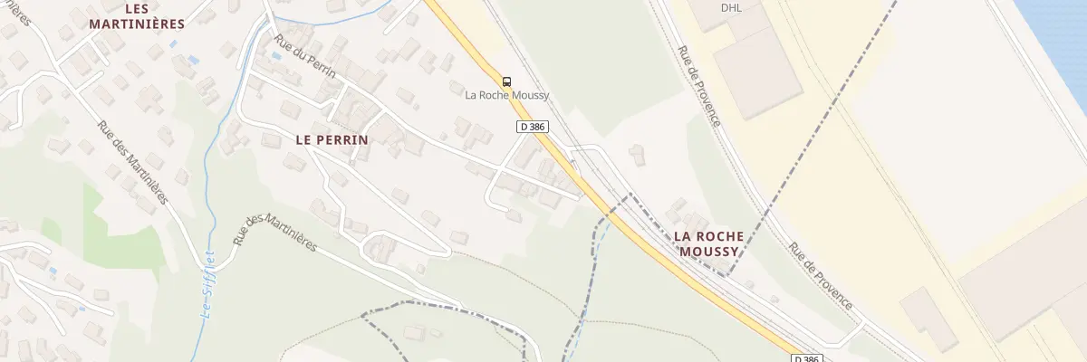 Plan du 487 Rue du Perrin à Loire-sur-Rhône