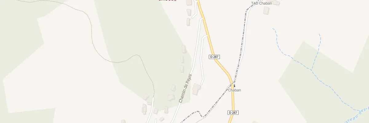 Plan du 110 Che de Peyni à Saint-Romain-de-Lerps