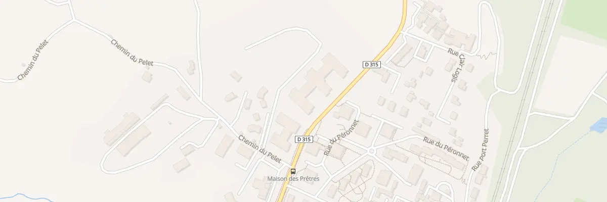Plan du 6 Rue du Coteau à Vernaison