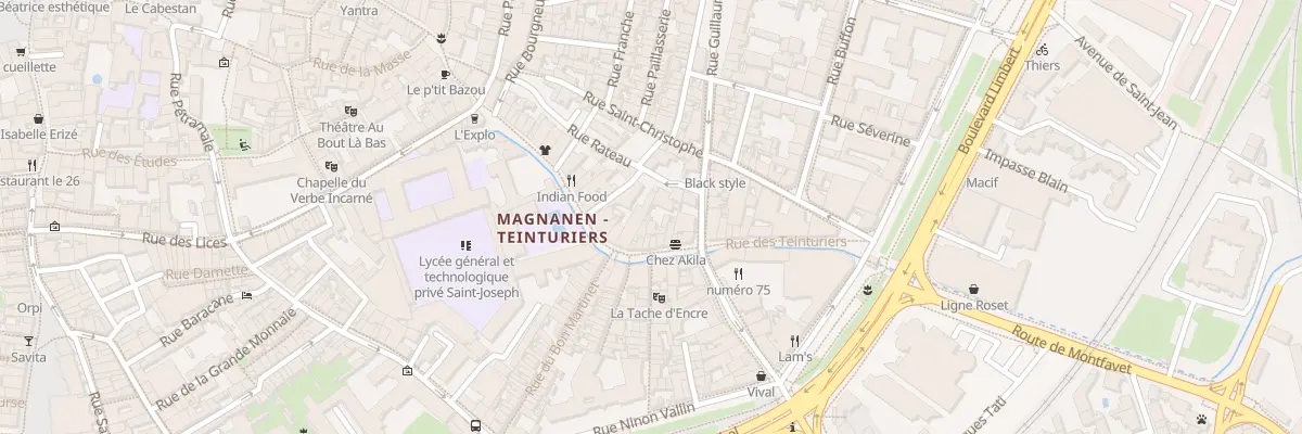 Plan du 3B Rue Rateau à Avignon