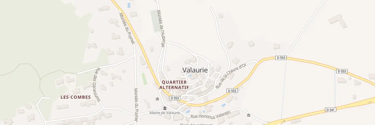 Plan du 5 Rue des Sureaux à Valaurie