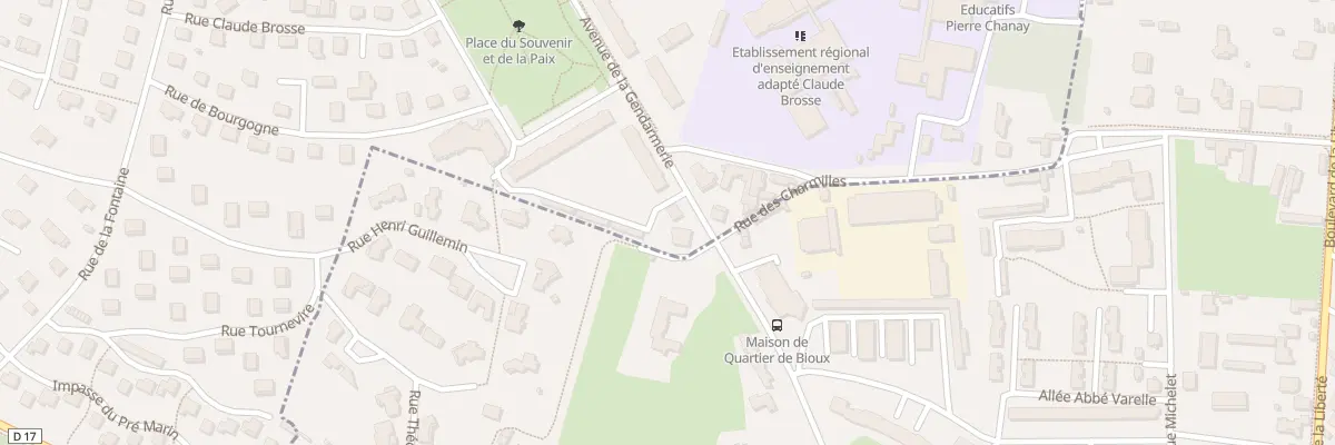 Plan du 3 Av de la Gendarmerie à Charnay-lès-Mâcon