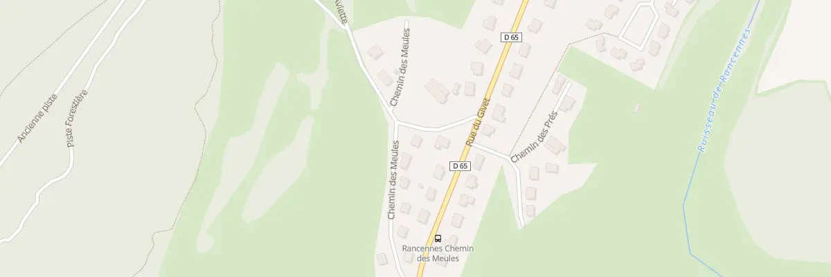 Plan du 3 Rue de l’Aviette à Rancennes