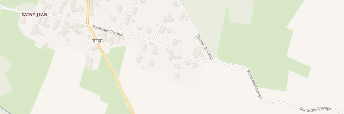 Plan du 5140 Aux Pieces à Mogneneins