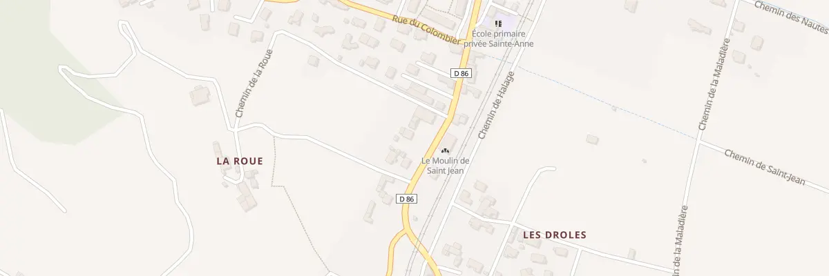 Plan du 30 Rue Centrale à Saint-Jean-de-Muzols