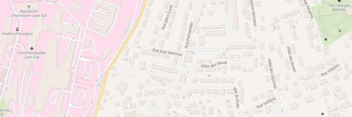 Plan du 60 Rue Parmentier à Oullins-Pierre-Bénite