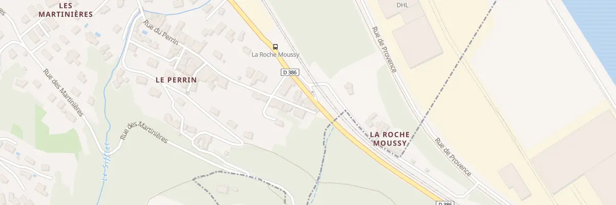 Plan du 43A Rue du Perrin à Loire-sur-Rhône