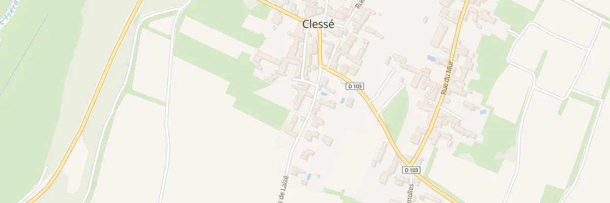 Plan du 66 Rte de Laizé à Clessé
