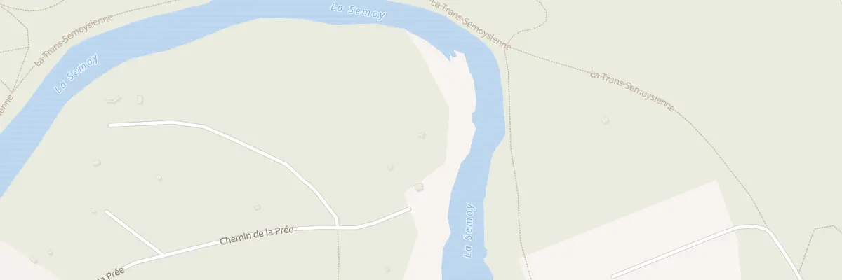 Plan du 336B La Pree à Thilay
