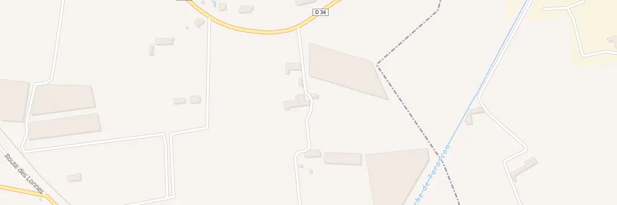 Plan du 400 Av Mal de Lattre de Tassigny à Rognonas