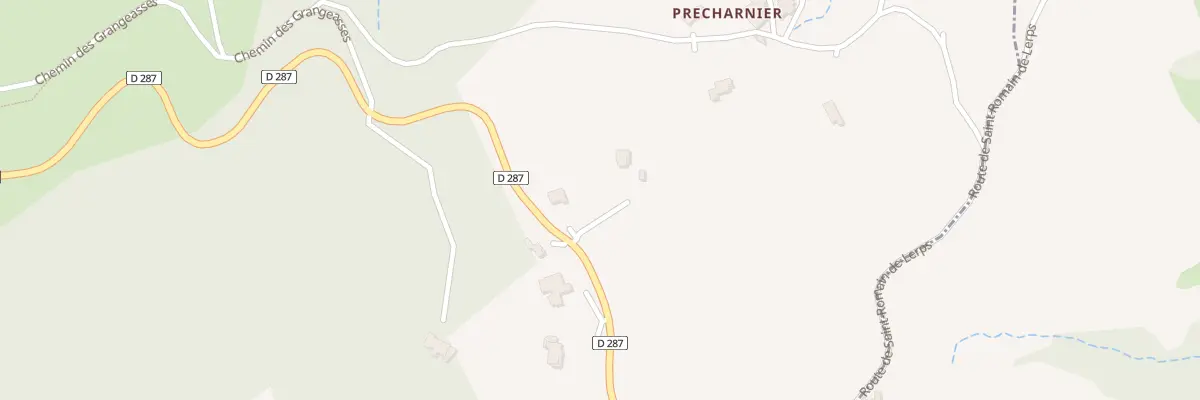 Plan du 2455 Rte de Saint Péray à Saint-Romain-de-Lerps