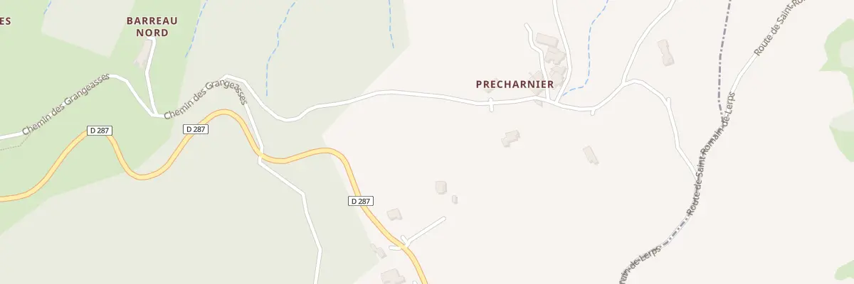Plan de Che de Précharnier à Saint-Romain-de-Lerps