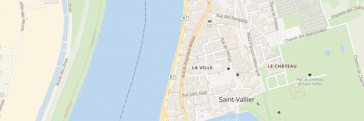 Plan du 53 Rue President Wilson à Saint-Vallier