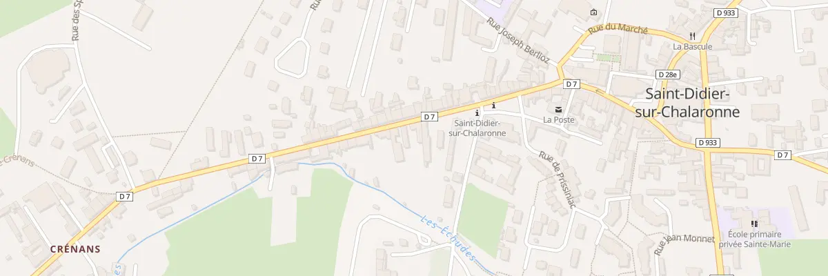 Plan du 570 Rue de Crénans à Saint-Didier-sur-Chalaronne