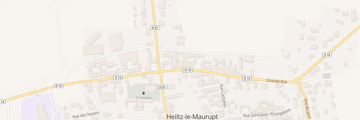 Plan du 26 Grande Rue à Heiltz-le-Maurupt