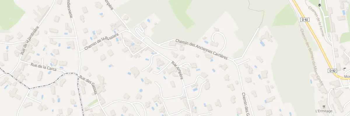 Plan du 38Q Rue Ampère à Saint-Cyr-au-Mont-d’Or