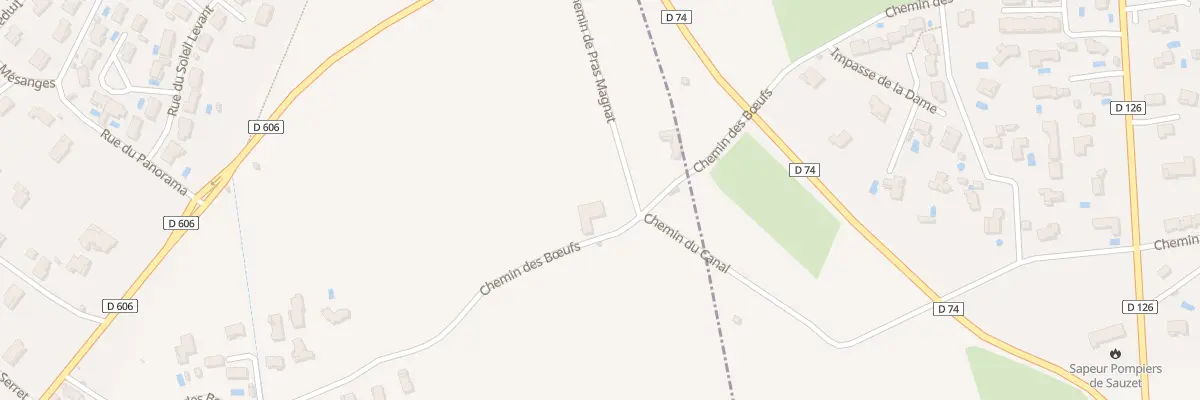 Plan du 5090 Pras Magnat à Saint-Marcel-lès-Sauzet