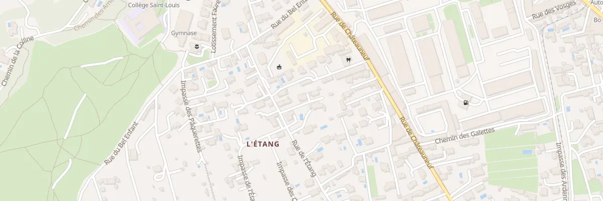 Plan du 9047 Rue de l’Étang à Orange