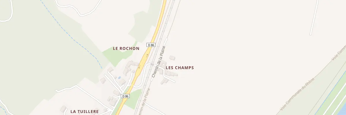 Plan du 5206 Les Champs à Arras-sur-Rhône