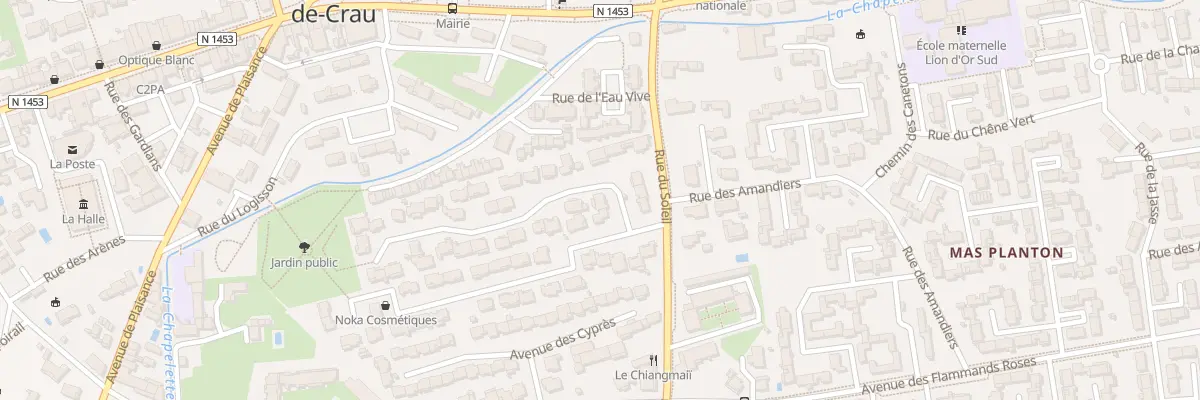 Plan du 3 Rue du Panicaut à Saint-Martin-de-Crau