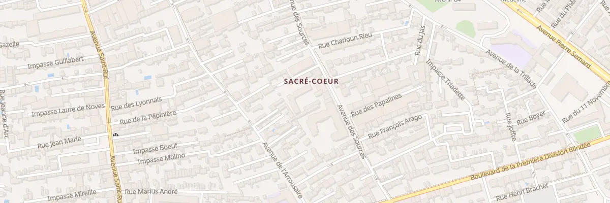 Plan du 38B Av des Sources à Avignon