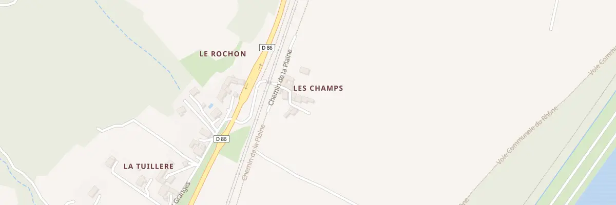 Plan du 5132 Les Champs à Arras-sur-Rhône