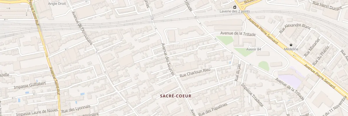 Plan du 15 Av des Sources à Avignon