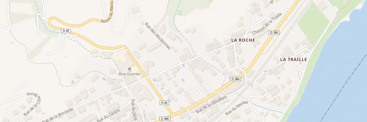 Plan du 6 Rte de Rozier à Ampuis