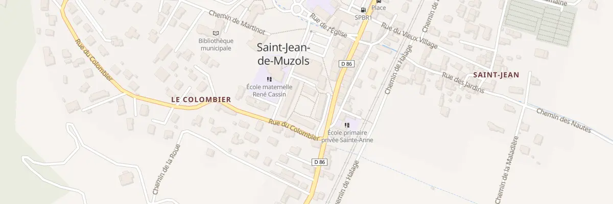 Plan du 5119 La Muzolaise à Saint-Jean-de-Muzols