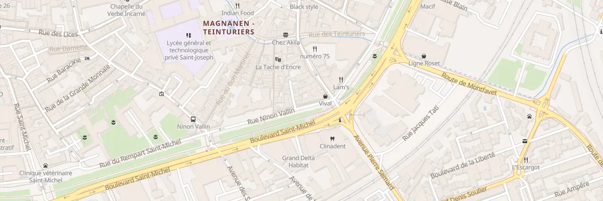 Plan du 19 Rue Ninon Vallin à Avignon