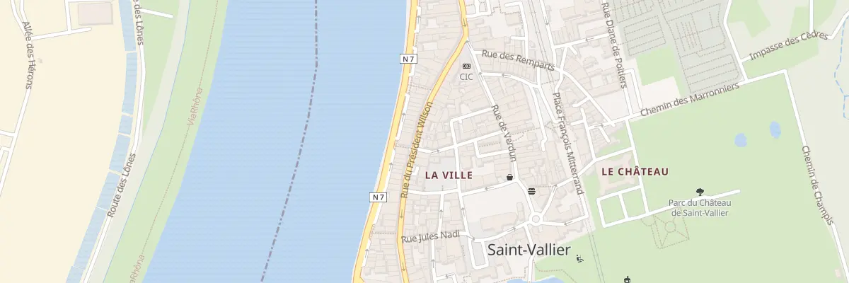 Plan du 44 Rue President Wilson à Saint-Vallier