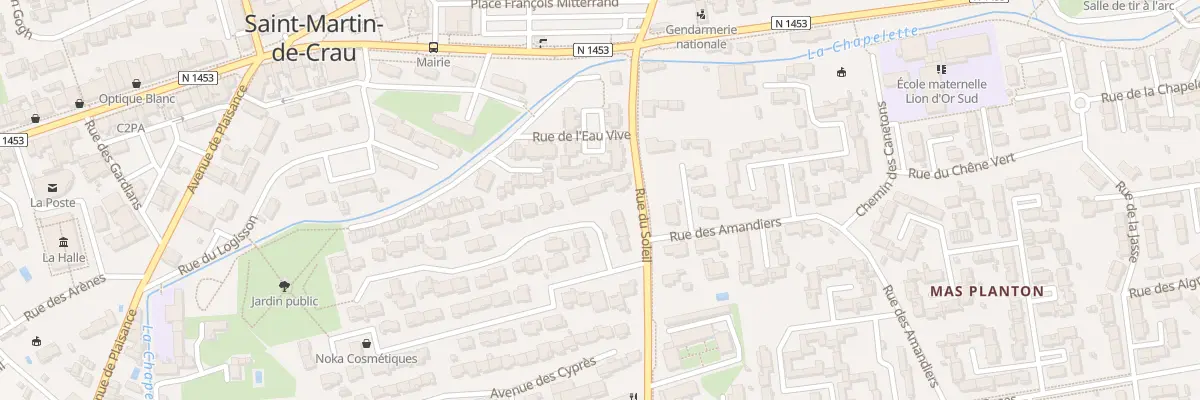 Plan du 8A Rue du Panicaut à Saint-Martin-de-Crau