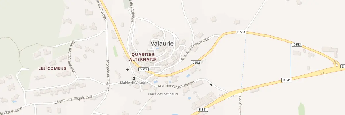 Plan de Pl des Roses Tremieres à Valaurie