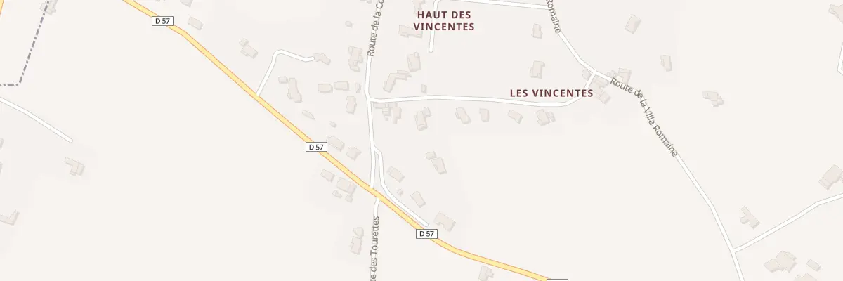 Plan du 5177 Les Vincentes à Cliousclat
