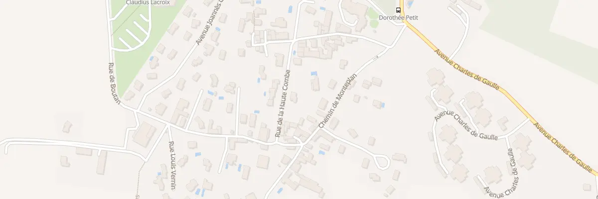 Plan du 11B Rue de la Haute Combe à Irigny