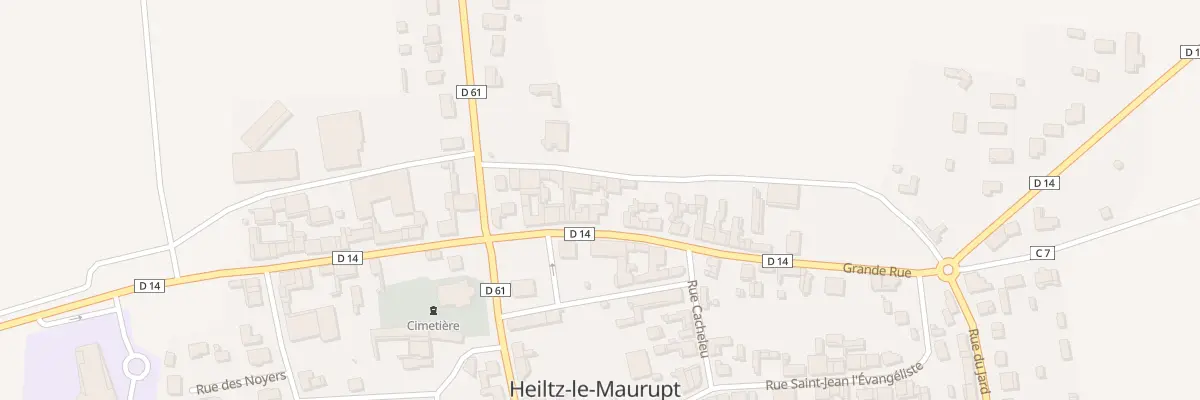 Plan du 30 Gr Grande Rue à Heiltz-le-Maurupt