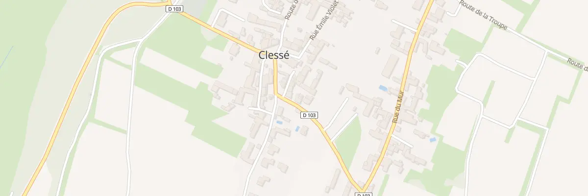Plan du 31 Rue du 19 Mars 1962 à Clessé