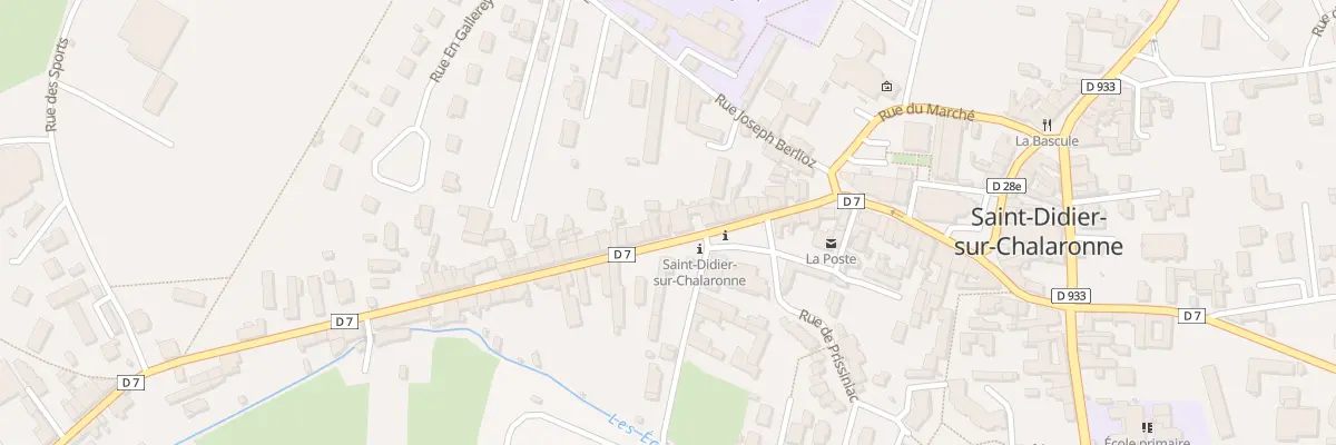 Plan du 619 Rue de Crénans à Saint-Didier-sur-Chalaronne