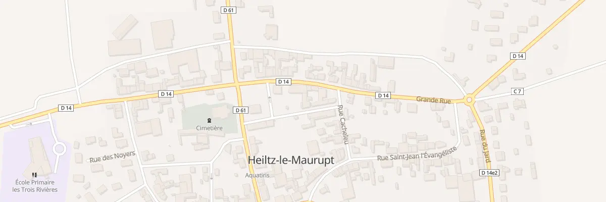 Plan du 5A Rle des Ecoles à Heiltz-le-Maurupt
