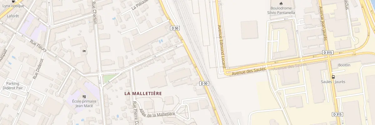 Plan du 17 Rue Louis Aulagne à Oullins-Pierre-Bénite