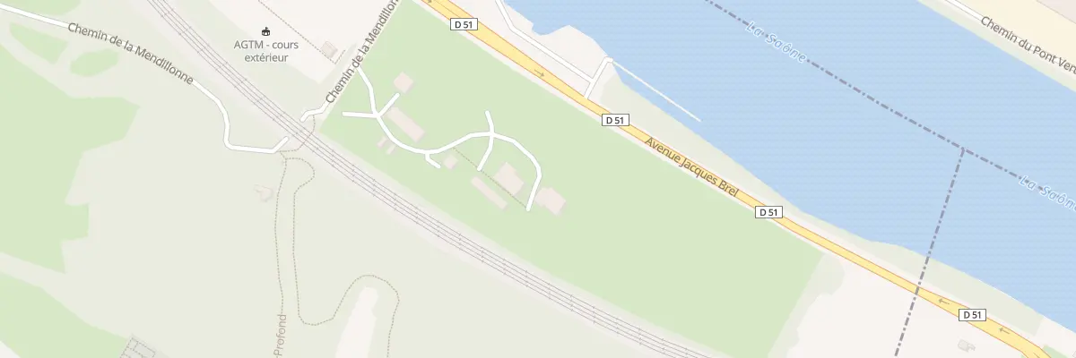Plan du 1 Che de la Mendillonne à Saint-Germain-au-Mont-d’Or