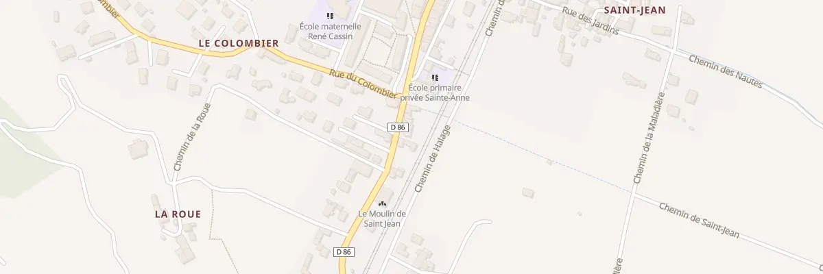 Plan du 61 Rue Centrale à Saint-Jean-de-Muzols