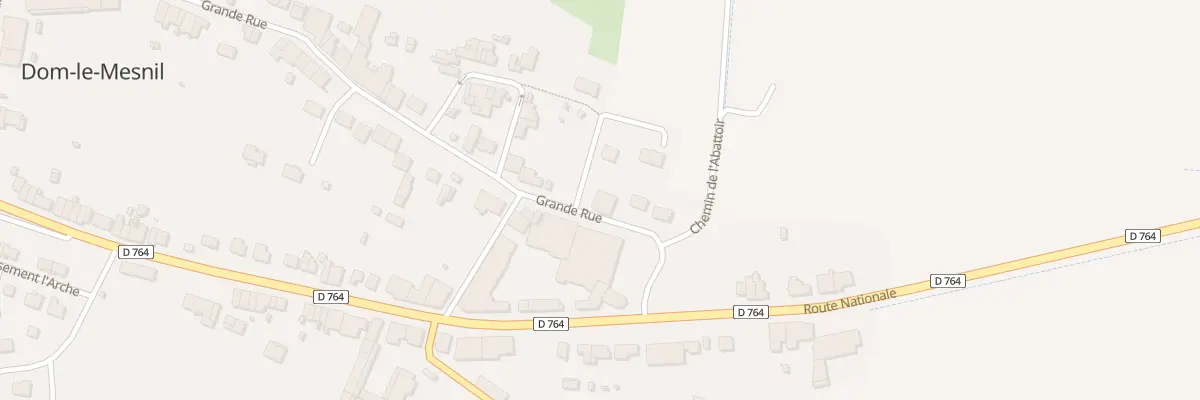 Plan du 523 Grande Rue à Dom-le-Mesnil