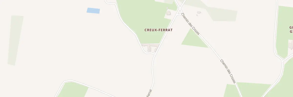Plan du 5325 Creux Ferat à Saint-Didier-sur-Chalaronne
