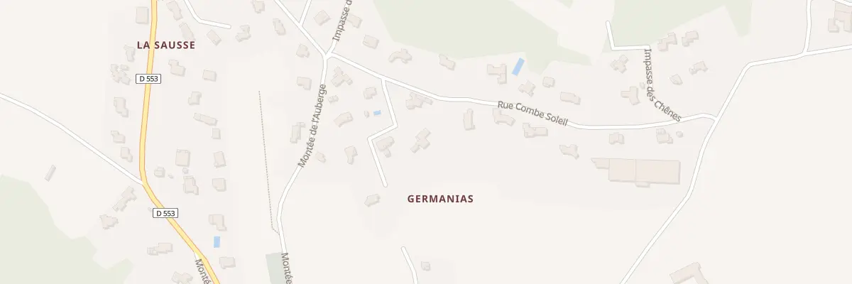 Plan du 5225 Germanias à Valaurie