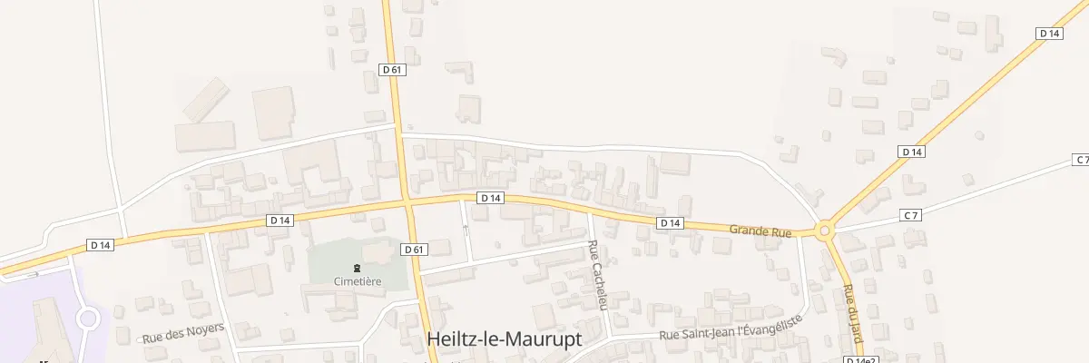 Plan du 34 Gr Grande Rue à Heiltz-le-Maurupt