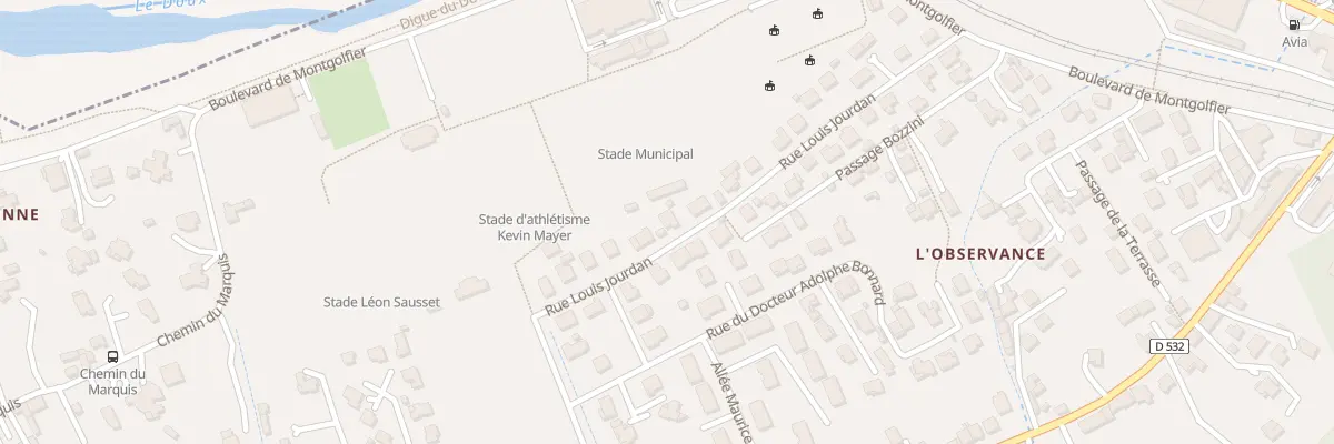 Plan du 26 Rue Louis Jourdan à Tournon-sur-Rhône