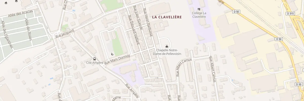 Plan du 18 Rue Henri Barbusse à Oullins-Pierre-Bénite