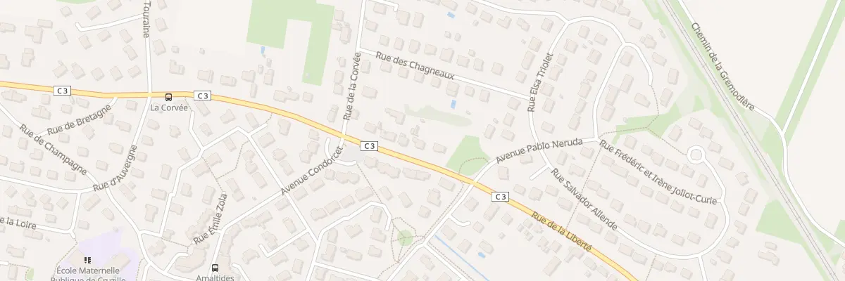 Plan du 26 Rue de la Liberté à Châtenoy-le-Royal