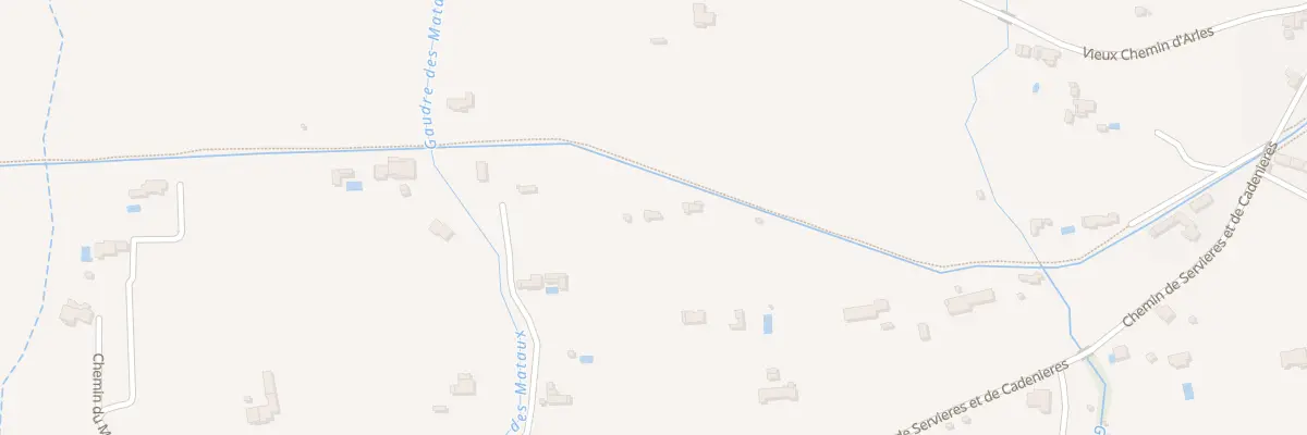 Plan du 9041 Vc de Servieres Cadenieres à Saint-Rémy-de-Provence